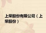 上柴股份有限公司（上柴股份）
