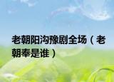 老朝阳沟豫剧全场（老朝奉是谁）