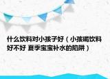 什么饮料对小孩子好（小孩喝饮料好不好 夏季宝宝补水的陷阱）