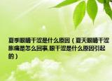 夏季眼睛干涩是什么原因（夏天眼睛干涩胀痛是怎么回事,眼干涩是什么原因引起的）