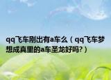 qq飞车刚出有a车么（qq飞车梦想成真里的a车圣龙好吗?）