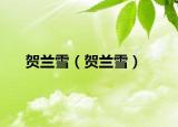 贺兰雪（贺兰雪）