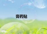 膏药贴