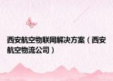 西安航空物联网解决方案（西安航空物流公司）