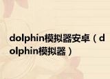 dolphin模拟器安卓（dolphin模拟器）
