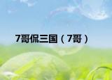 7哥侃三国（7哥）