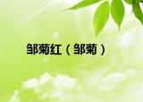 邹菊红（邹菊）