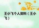 王小飞个人资料（王小飞）