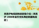 黄真伊电视剧韩剧剧情介绍（黄真伊 2006年金哲奎执导的韩国电视剧）