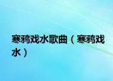 寒鸦戏水歌曲（寒鸦戏水）