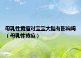 母乳性黄疸对宝宝大脑有影响吗（母乳性黄疸）