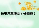 长安汽车股票（长吻鮠）
