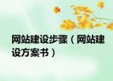 网站建设步骤（网站建设方案书）
