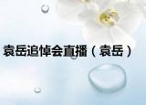 袁岳追悼会直播（袁岳）