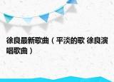徐良最新歌曲（平淡的歌 徐良演唱歌曲）