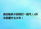 真空胎多少时间打一回气（z开头的是什么火车）