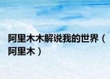 阿里木木解说我的世界（阿里木）