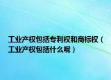 工业产权包括专利权和商标权（工业产权包括什么呢）