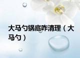 大马勺锅底咋清理（大马勺）