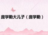庞学勤大儿子（庞学勤）