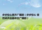 步步惊心原声广播剧（步步惊心 斐然卓声出品中文广播剧）