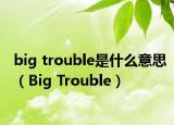 big trouble是什么意思（Big Trouble）