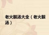 老火靓汤大全（老火靓汤）