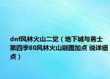 dnf风林火山二觉（地下城与勇士第四季80风林火山刷图加点 说详细点）