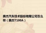 奥杰汽车技术股份有限公司怎么样（奥杰T100A）