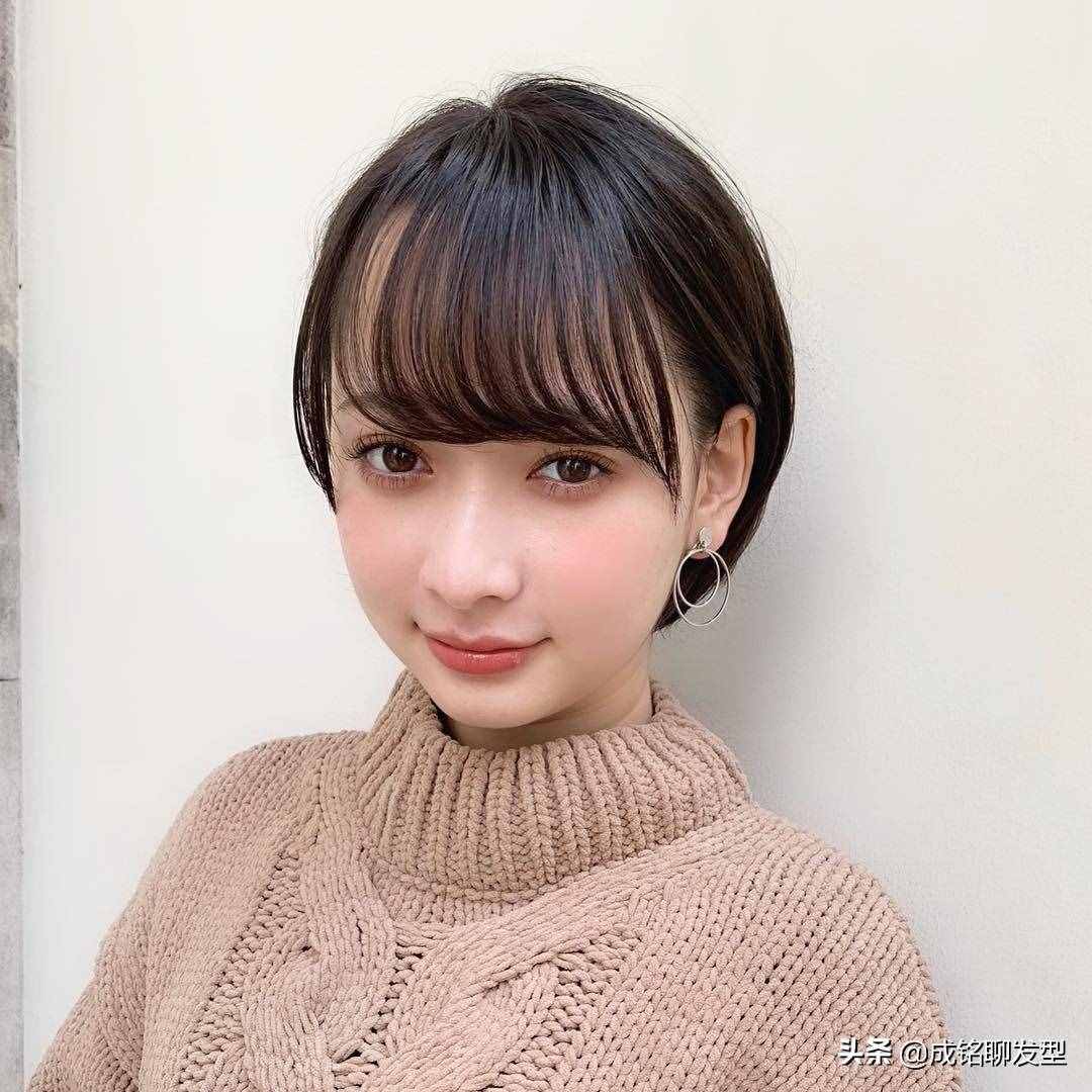 适合圆脸型女生的12款发型，简约洋气减龄还瘦脸，秒变优雅时髦精