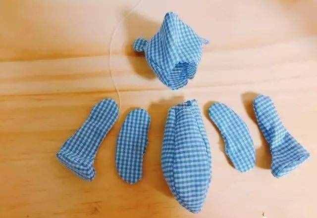 「手工布艺」｜家里的碎布不要扔了，做成布偶小熊简直美翻天！