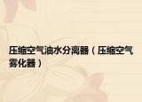 压缩空气油水分离器（压缩空气雾化器）