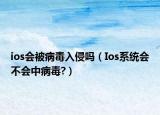 ios会被病毒入侵吗（Ios系统会不会中病毒?）