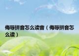 侮辱拼音怎么读音（侮辱拼音怎么读）
