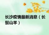 长沙疫情最新消息（长鬃山羊）