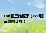 cad画三维柜子（cad画三维图步骤）
