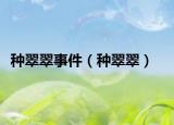 种翠翠事件（种翠翠）