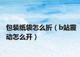 包装纸袋怎么折（b站震动怎么开）