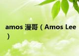 amos 漫哥（Amos Lee）