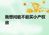 我想问能不能买小产权房