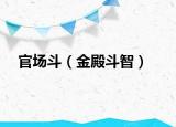官场斗（金殿斗智）