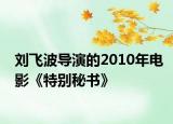 刘飞波导演的2010年电影《特别秘书》