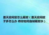 夏天房间里怎么驱蚊（夏天房间蚊子多怎么办 教你如何自制驱蚊水）