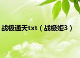 战极通天txt（战极姫3）