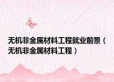 无机非金属材料工程就业前景（无机非金属材料工程）