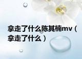 拿走了什么陈其楠mv（拿走了什么）