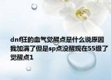 dnf狂的血气觉醒点是什么说原因我加满了但是sp点没醒现在55级了觉醒点1