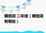 睛组词 二年级（睛组词有哪些）