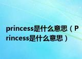 princess是什么意思（Princess是什么意思）