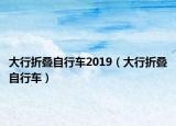 大行折叠自行车2019（大行折叠自行车）